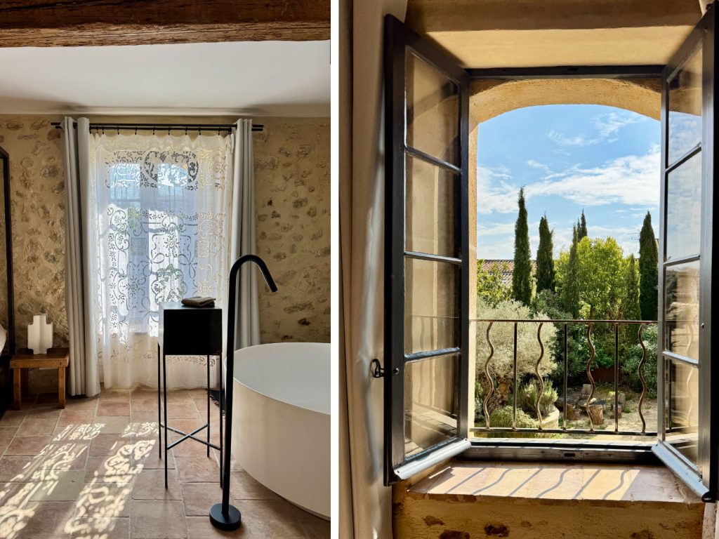 Suite Cassandre pour 2 personnes vue jardin